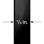 Da-Lite UTB Contour 113" (2870.20 mm) Fixed Frame Projection Screen - 16:10 - HD Progressive 0.6 - 60" (1524 mm) Height x 96" (2438.40 (24416)
