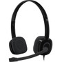 Logitech Stereo Headset H151 - Stereo - Mini-phone - Wired - 22 Ohm - 20 Hz - 20 kHz - Over-the-head - Binaural - Supra-aural - 5.9 ft (Fleet Network)