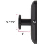 The Joy Factory Elevate II Wall Mount for iPad, iPad Air - Black - 1 Display(s) Supported - 9.7" (246.38 mm) Screen Support (KAA104B)