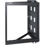 Black Box 20U Wallmount Rack, 10-32 , Tapped Rails Holes, 100lbs - 20U Rack Height - Wall Mountable - Steel - 45.36 kg Maximum Weight (Fleet Network)