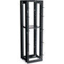 Black Box Action Organizer - 84"H (45U) x 24"W, 36"D - 45U Rack Height - Floor Standing - Steel - 453.59 kg Maximum Weight Capacity (Fleet Network)
