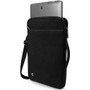 V7 CSE12HS-BLK-9N Carrying Case (Sleeve) for 12" to 12.2" Notebook - Black - 12.2" Water-resistant Neoprene Laptop Sleeve (CSE12HS-BLK-9N)
