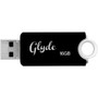 Patriot Memory Glyde USB 3.1, Gen. 1 (USB 3.0) Black and White - 16 GB - USB 3.1 - Black, White - 2 Year Warranty (PSF16GGLDB3USB)