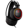 Tt eSPORTS Shock Pro RGB Gaming Headset Wired Stereo Mini Phone Over The Head Binaural Lighting And Comfortable Fit HT-HSE-ANECBK-23