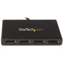 StarTech.com DisplayPort to DisplayPort Multi Monitor Splitter - 4-Port MST Hub - DP 1.2 to 4x DP MST Hub - 3840 × 2160 - DisplayPort (MSTDP124DP)