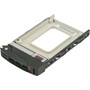 Supermicro Internal Drive Bay Adapter In Black For 2.5 Inch SSD Or HDD Hot Swappable Single Supported Total Bays X MCP-220-00117-0B
