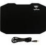 VIPER PV160UXK Gaming LED Mouse Pad - Anti-slip Rubber Base - Polymer Surface - 9. 50" x 13. 90" x 1. 80"