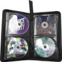 Maxell Traditional CD & DVD Travel Case - Leather, Polypropylene - Black - 64 CD/DVD (Fleet Network)