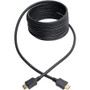 Tripp Lite series High-Speed HDMI Cable, 16 ft., with Gripping Connectors - 4K, M/M, Black - 16 ft (4.88 m) HDMI A/V Cable for Home TV (P568-016-BK-GRP)