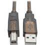 Tripp Lite series USB 2.0 A/B Active Repeater Cable (M/M), 30 ft. - 30 ft (9.14 m) USB Data Transfer Cable for Printer, Scanner, Hub - (Fleet Network)