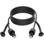 Tripp Lite USB Data Transfer Cable 10 Ft 3.05 M For Server Computer Connections Series First End X U325-010-IND
