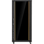 Claytek 27U 1000mm Depth Rack-mount Server Cabinet with 2U Cable Management - For Server - 27U Rack Height32" (812.80 mm) Rack Depth - (Fleet Network)