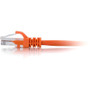 C2G 75ft Cat6 Snagless Unshielded (UTP) Ethernet Network Cable - Orange - 75 ft (22.86 m) Category 6 Network Cable for Network Device (31368)