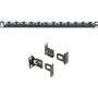 Panduit Strain Relief Bar Kit - Cable Strain Relief Bar - Black - 1 Pack (Fleet Network)