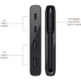Belkin USB-C 4-Port Mini Hub (For Business / Bag & Label) - USB Type C - External - 4 USB Port(s) - 4 USB 3.1 Port(s) (B2B153-04-BLK)