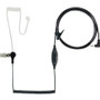 Cobra Surveillance Headset Microphone - Sub-mini phone (2.5mm) - Wired - Earbud - In-ear - Noise Canceling - Black (Fleet Network)