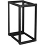 Claytek 22U 1100mm Adjustable Open Frame Server Rack with Heavy Duty Sliding Tray - For Server - 22U Rack Height43.31" (1100 mm) Rack (Fleet Network)