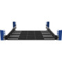 Rack Solutions Light Duty Laptop Shelf - For Server, Notebook - 1U Rack Height - Black Powder Coat - 75 lb (34019.43 g) Maximum Weight (115-5029)