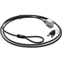 Kensington Keyed Cable Lock for Microsoft Surface Pro - Master Keyed - 6 ft (1.83 m) Cable - Master Keyed Lock - Carbon Steel, Plastic (Fleet Network)