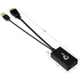 SIIG HDMI To DisplayPort 4K Ultra HD Converter Cable For Notebooks And Monitors DisplayPort/HDMI/USB Audio/Video Notebook Monitor A/V CE-H22W11-S1