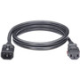 Panduit SmartZone Standard Power Cord - For PDU - 250 V AC / 10 A - Black - 4 ft (1.22 m) Cord Length - IEC 60320 C13 / IEC 60320 C14 (Fleet Network)