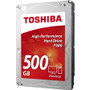 Toshiba P300 500 GB Hard Drive - 3.5" Internal - SATA (SATA/600) - 7200rpm - Bulk (Fleet Network)