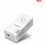 TRENDnet Powerline 1300 AV2 Adapter with Built-in Outlet; Gigabit Port; IEEE 1905.1 & IEEE 1901; Range Up to 300m (984 ft.); TPL-423E (Fleet Network)