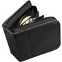 Case Logic 32 Capacity CD Wallet - Wallet - Faux Leather - Black - 32 CD/DVD (3200053)