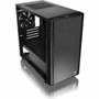 Thermaltake Versa H17 Micro Case - Mini-tower - Black - SPCC - 4 x Bay - 0 - Mini ITX, Micro ATX Motherboard Supported - 5 x Fan(s) - (CA-1J1-00S1NN-00)