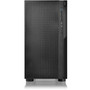 Thermaltake Versa H18 TG Computer Case - Micro Tower - Black, Blue - Tempered Glass, SPCC - 4 x Bay - 0 - Micro ATX, Mini ITX - 5 x - (Fleet Network)