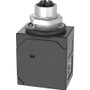 IndustrialNet M12 X-Code Female to 90&deg; RJ45 Coupler Adapter - M12 Network - Female - RJ-45 Network - Female - Black - 1 (ICAM12X90RJS)