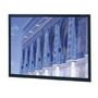 Da-Lite Da-Snap 77" Fixed Frame Projection Screen - Rear Projection - 16:9 - Da-Tex - 37.5" Height x 67" Width - HDTV - Wall Mount, (Fleet Network)