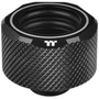 Thermaltake Pacific C-PRO PETG Compression Tube Black 6 Pack Fittings For Cooling Builds CL CU00BL B Aluminum Copper OD CL-W214-CU00BL-B