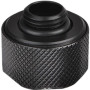 Thermaltake Pacific C-PRO PETG Compression Tube Black 6 Pack Fittings For Cooling Builds CL CU00BL B Aluminum Copper OD CL-W214-CU00BL-B