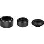 Thermaltake Pacific C-PRO PETG Compression Tube Black 6 Pack Fittings For Cooling Builds CL CU00BL B Aluminum Copper OD CL-W214-CU00BL-B