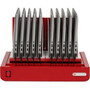 Bretford CUBE Micro Tray - Wired - Chromebook, Notebook, Tablet - Charging Capability - Red (Fleet Network)