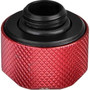 Thermaltake Pacific C-PRO PETG Tube Outer Diameter Compression Fittings Red 6 Pack Aluminum Copper OD CL-W209-CU00RE-B