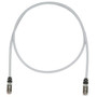 Panduit Cat.6a S/FTP Patch Network Cable - 45.9 ft Category 6a Network Cable for Network Device - First End: 1 x RJ-45 Network - Male (Fleet Network)