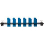 C2G Q-Series 31116 12-Port Fiber Optic Patch Panel - 12 Port(s) - 12 x Duplex - Blue - Rack-mountable, Wall Mountable (31116)