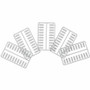 Panduit Icon, data image, White - Supports Module, Faceplate - Acrylonitrile Butadiene Styrene (ABS) - White - 100 (Fleet Network)