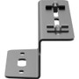 Panduit QuikLock Mounting Bracket for Cable Routing System - Black - Steel - 1 (FR6CS12M)