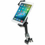 CTA Digital PAD-HPC Heavy-Duty Pole Clamp Mount for 7-14" Tablets - 360° Rotation - Tilt - Rugged Design