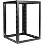 Claytek WOM1580-PD10 Rack Frame with 1U 10-Outlet Overload Protection PDU - For Server - 15U Rack Height x 19" (482.60 mm) Rack Width (Fleet Network)