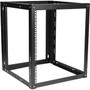 Claytek 12U 800mm Adjustable Wallmount Server Cabinet with 1U Keyboard Drawer - For Server - 12U Rack Height x 19" (482.60 mm) Rack x (Fleet Network)