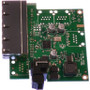 Brainboxes SW-104 Industrial Embeddable 4-Port Fast Ethernet Switch - Layer 2 Unmanaged - USB/Power Supply - Lifetime Warranty