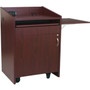 Middle Atlantic L2 Series Lectern - Grained Dark Cherry - Melamine (Fleet Network)
