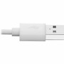Tripp Lite by Eaton M100-006-LRA-WH Tripp Lite Sync/Charge Lightning to USB 2. 0 Cable - 6 ft White - Right-Angled - MFi Certified
