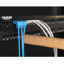 Black Box SpaceGAIN Cat5e UTP Patch Cable 3 Ft Molded RJ45 Lead For Panels Wallplates And Devices Wallplate Category Network EVNSL21E-0003-90DS