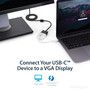 StarTech.com USB-C to VGA Adapter - White - 1080p - Video Converter For Your MacBook Pro / Projector / VGA Display (CDP2VGAW) - your a (CDP2VGAW)