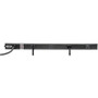 Tripp Lite series PS2404RA06B 4-Outlet Power Strip - NEMA 5-15P - 4 x NEMA 5-15R - 6 ft (1.83 m) Cord - 120 V AC Voltage - 1.80 kW - - (PS2404RA06B)